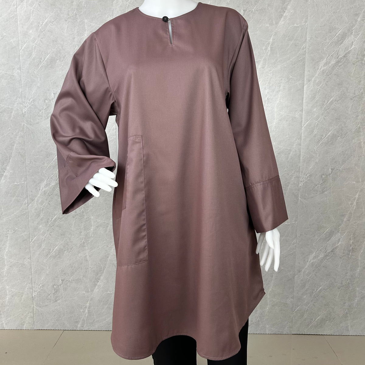 RaiSa Tunic in Premium Cotton with Right Outer Pocket and Left Inner Pocket in Radiant Colours