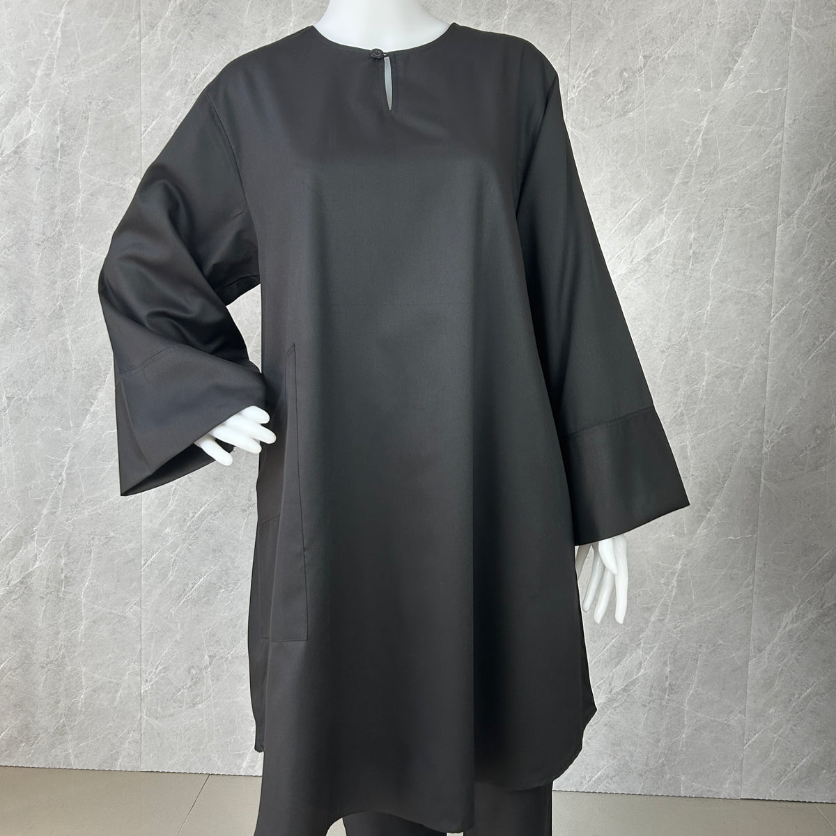 RaiSa Tunic in Premium Cotton with Right Outer Pocket and Left Inner Pocket in Radiant Colours
