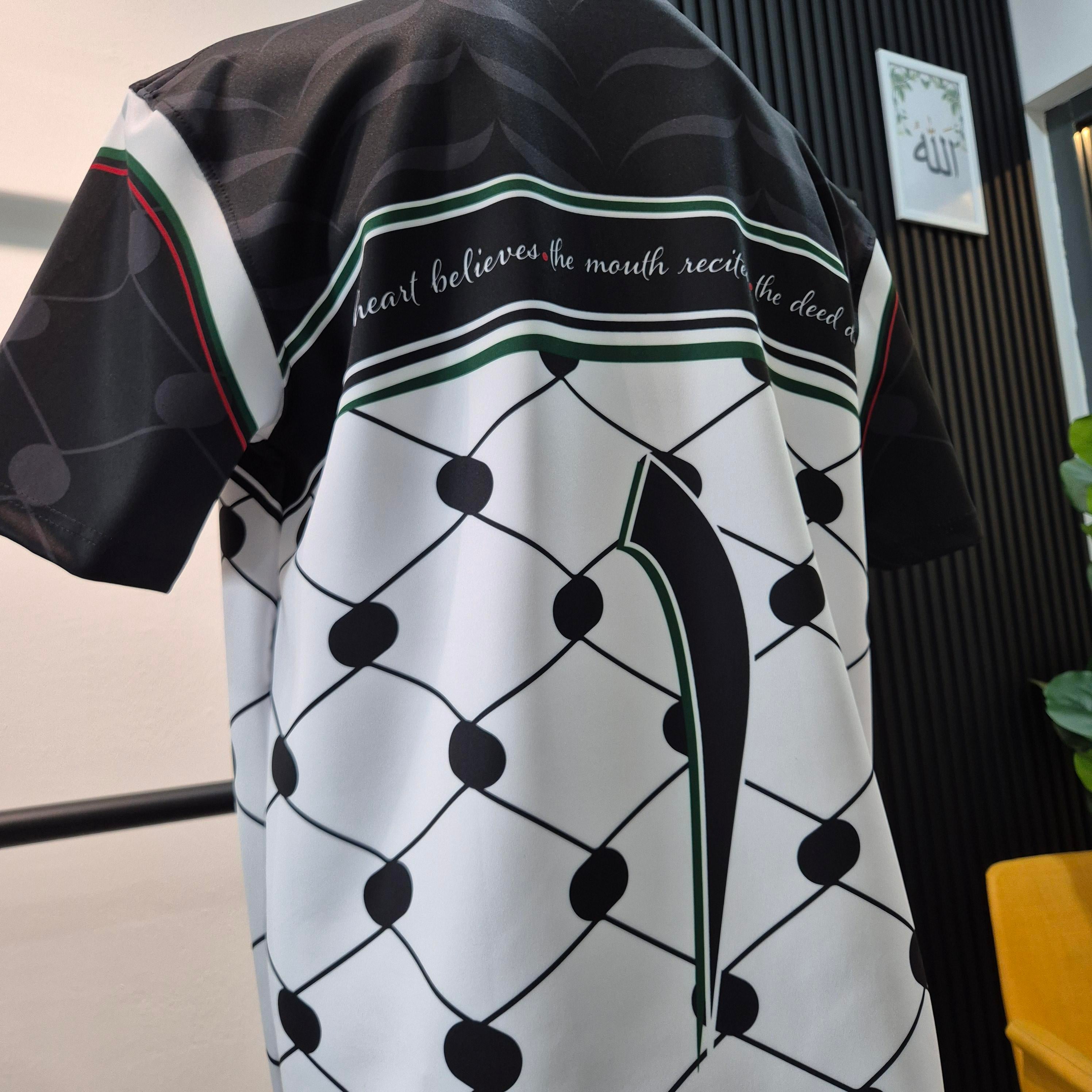 Jersey Collection - "The Black Keffiyeh" Inspired Design