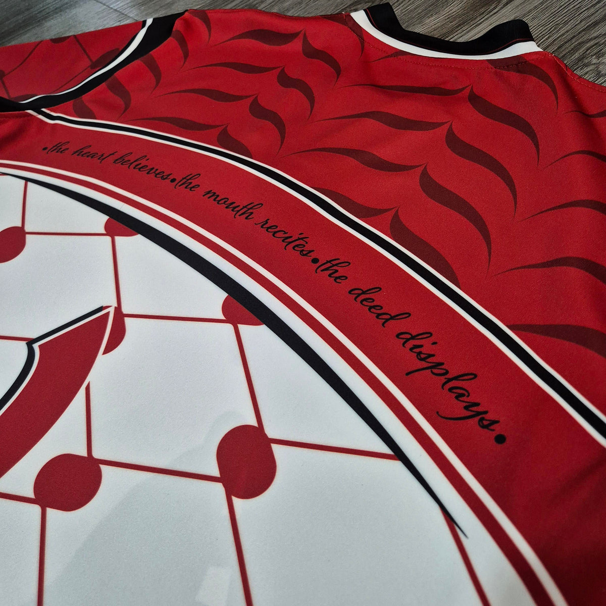Jersey Collection - "The Red Keffiyeh" Inspired Design
