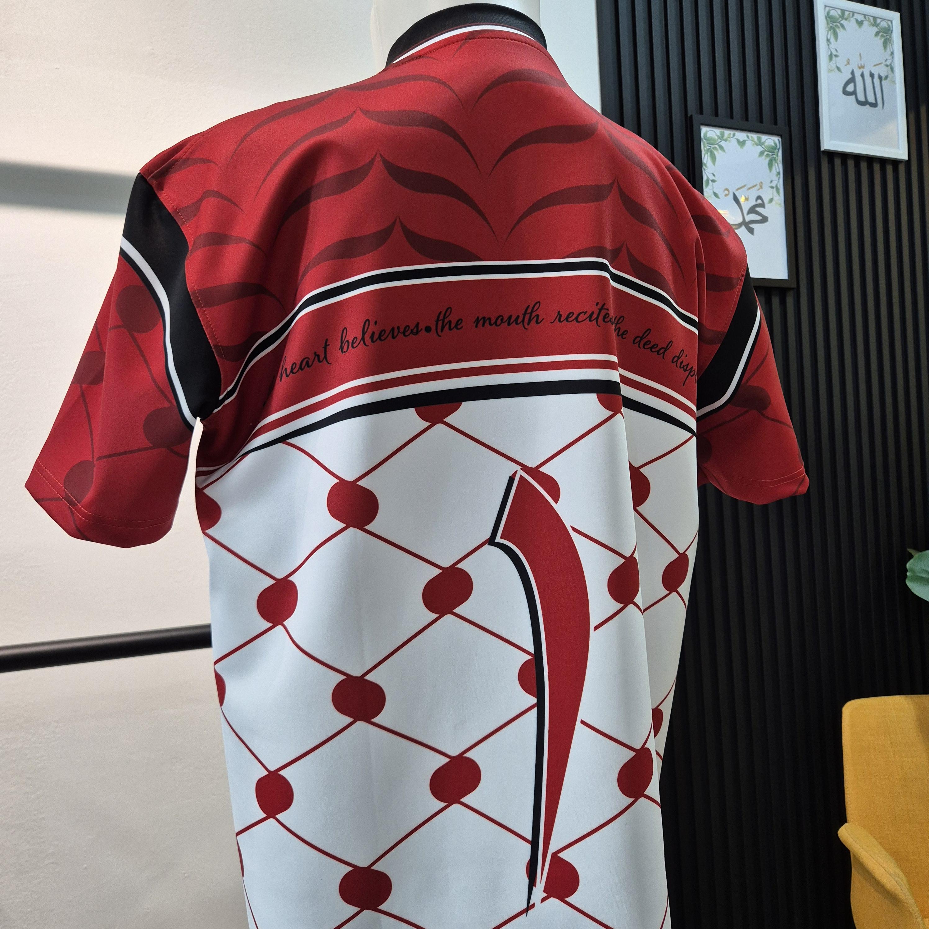 Jersey Collection - "The Red Keffiyeh" Inspired Design