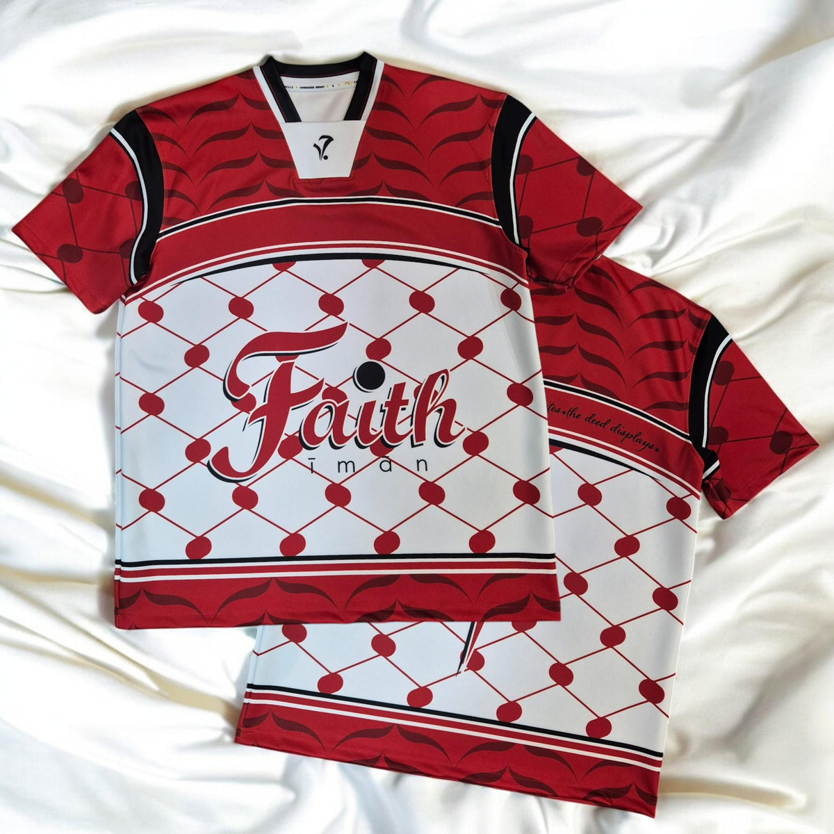 Jersey Collection - "The Red Keffiyeh" Inspired Design