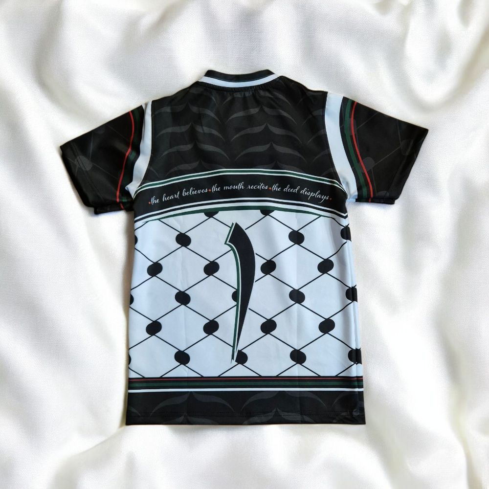 Kids Jersey Collection - "The Black Keffiyeh"