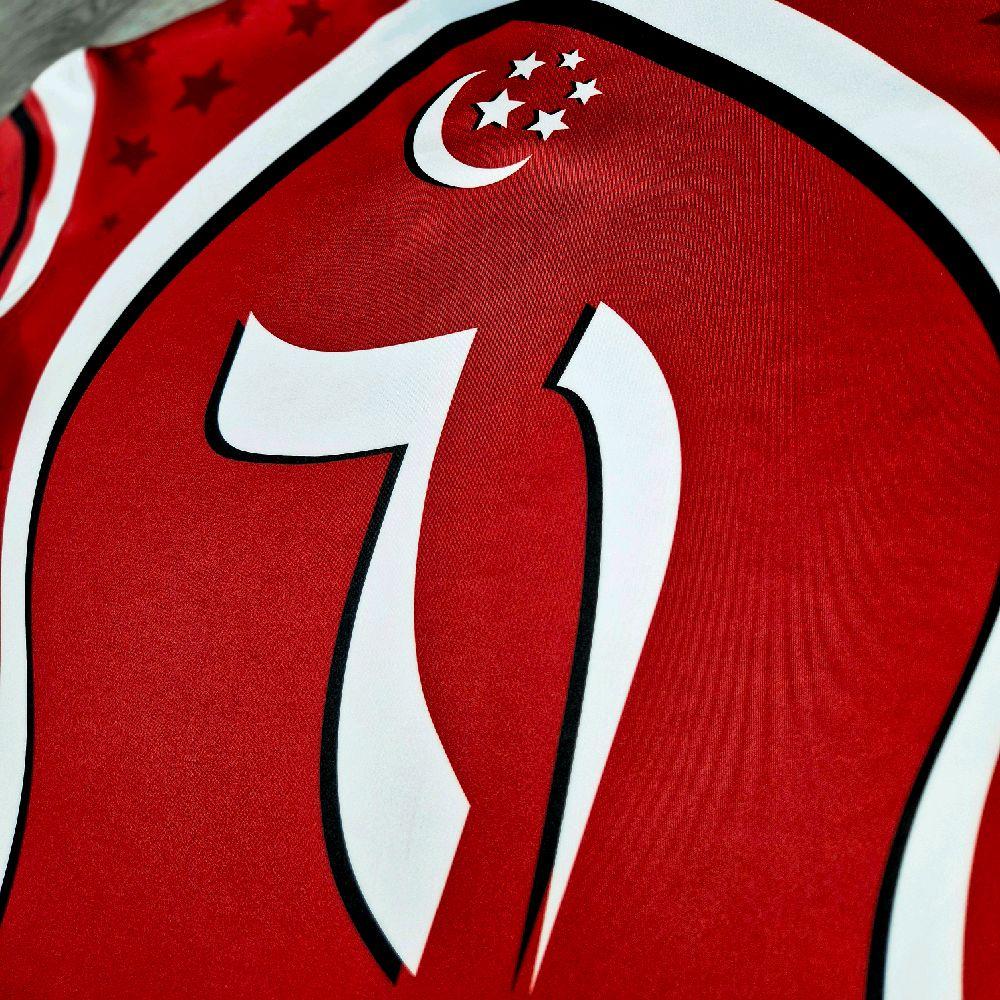 Kids Jersey Collection - "The Blessed Sandal" Inspired Design National Day SG٦١ Limited Edition  with SG٦١ Goodie Bag