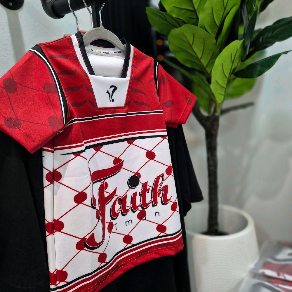 Kids Jersey Collection - "The Red Keffiyeh"