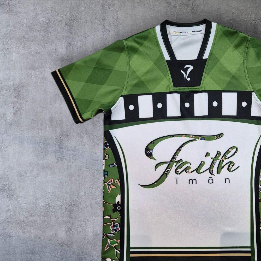Kids Jersey Collection - The "Green Carpet of Nabawi" Inspired Design