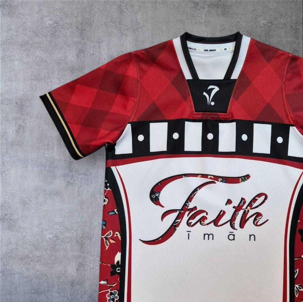 Kids Jersey Collection - The "Red Carpet of Nabawi" Inspired Design