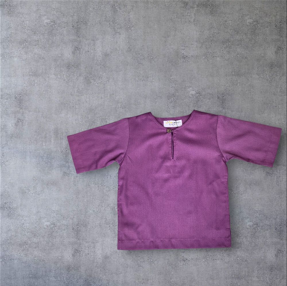 Kids Kurta Collection - 3 Quarter Sleeved in Premium Cotton
