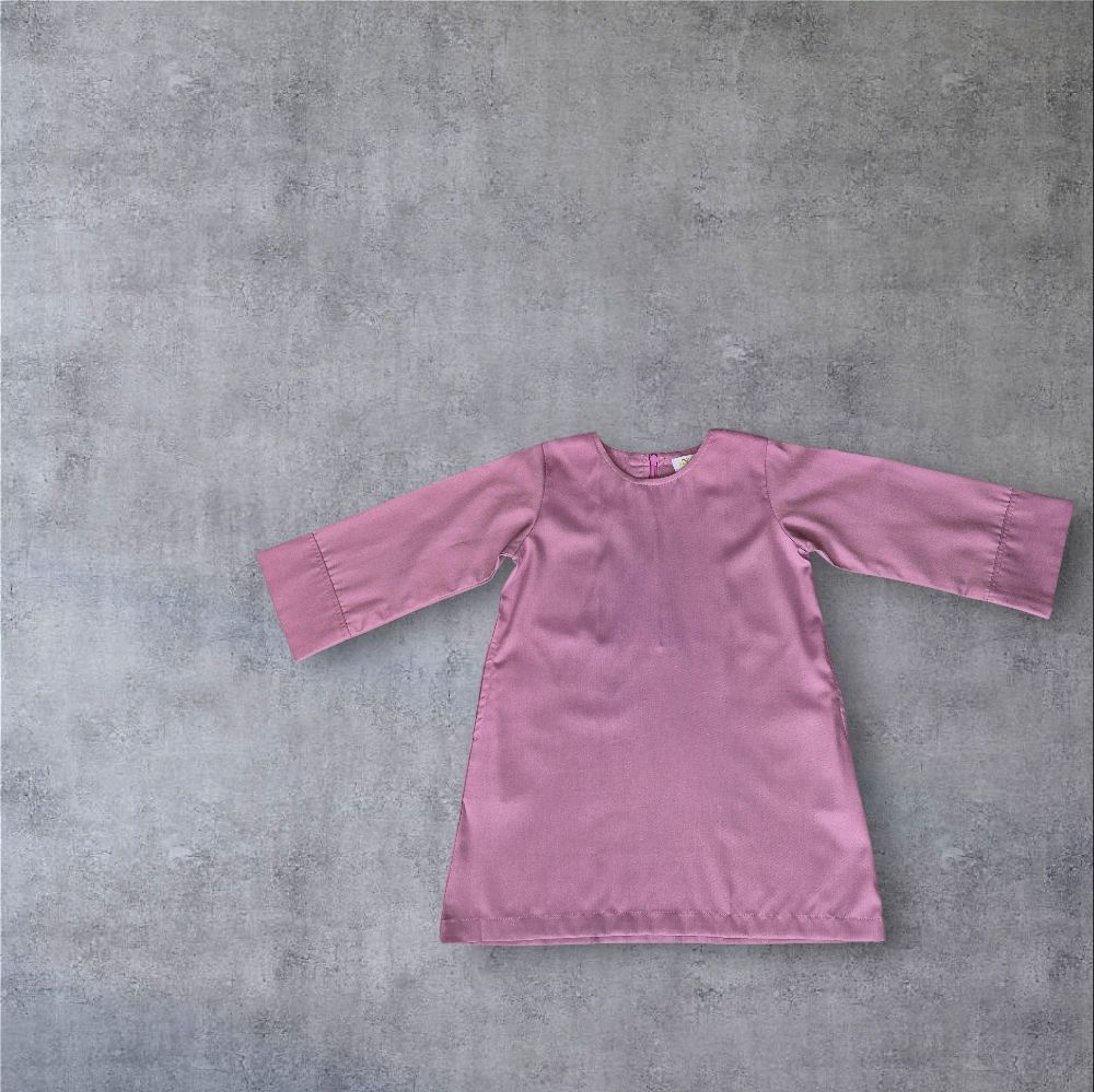RaiSa Kids Kurung Top in Premium Cotton with Left & Right Inner Pocket