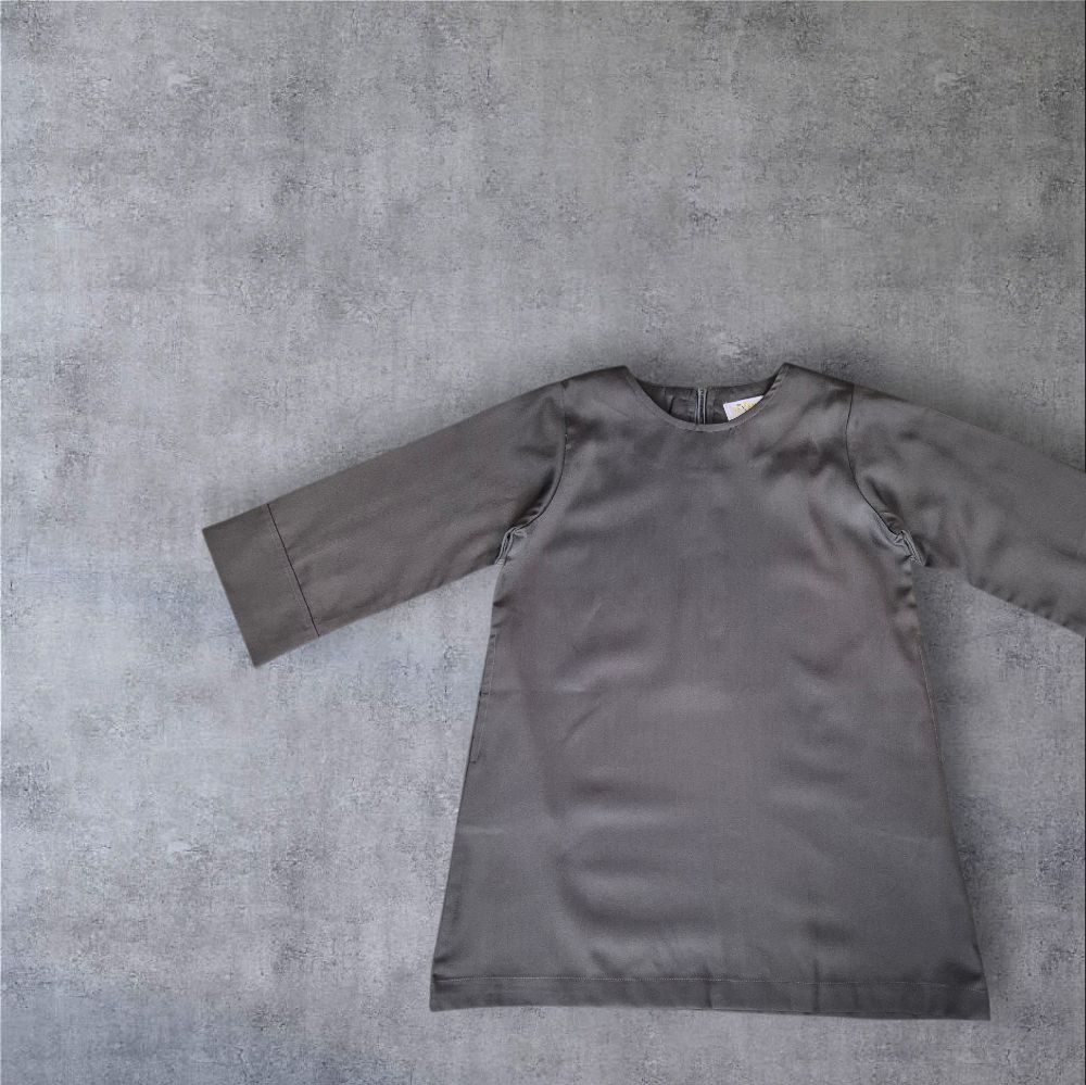 RaiSa Kids Kurung Top in Premium Cotton with Left & Right Inner Pocket