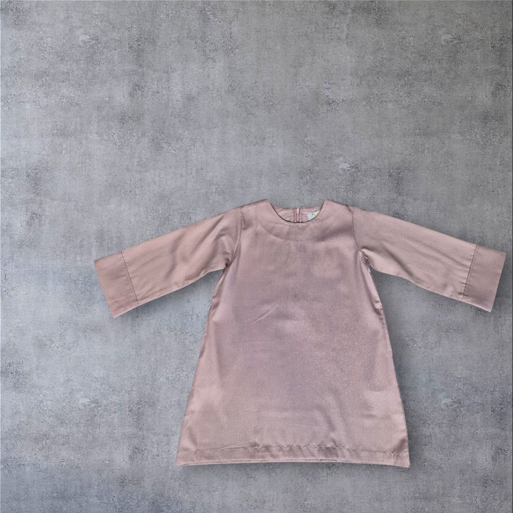 RaiSa Kids Kurung Top in Premium Cotton with Left & Right Inner Pocket
