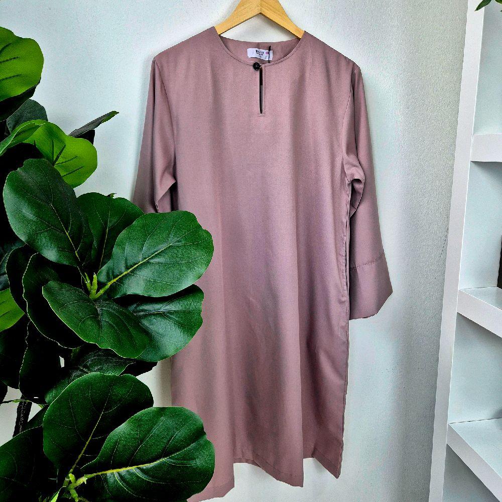 RaiSa Kurung Top in Premium Cotton with Left & Right Inner Pocket