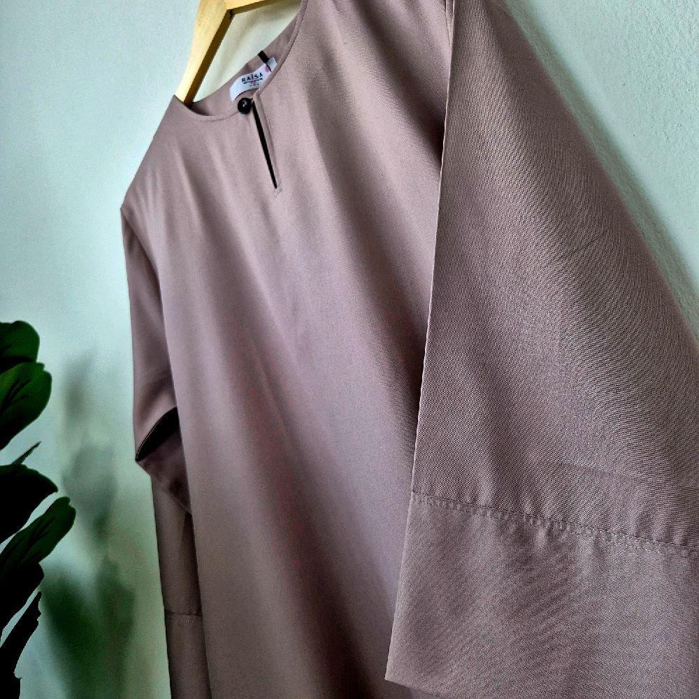 RaiSa Kurung Top in Premium Cotton with Left & Right Inner Pocket