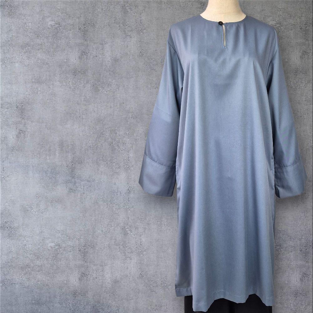 RaiSa Kurung Top in Premium Cotton with Left & Right Inner Pocket