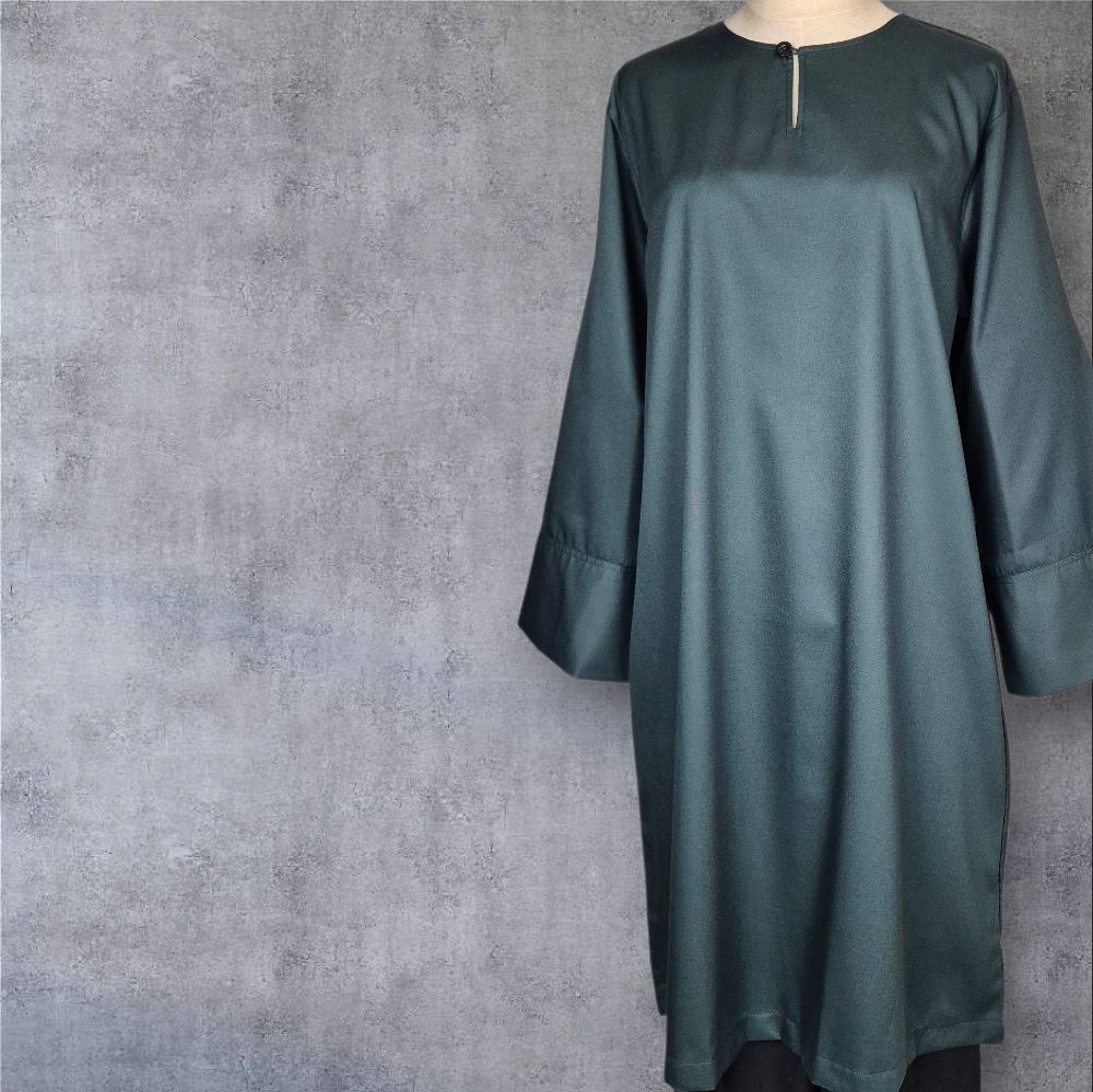 RaiSa Kurung Top in Premium Cotton with Left & Right Inner Pocket
