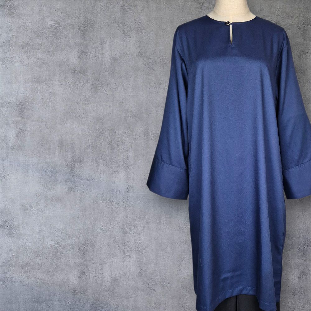 RaiSa Kurung Top in Premium Cotton with Left & Right Inner Pocket