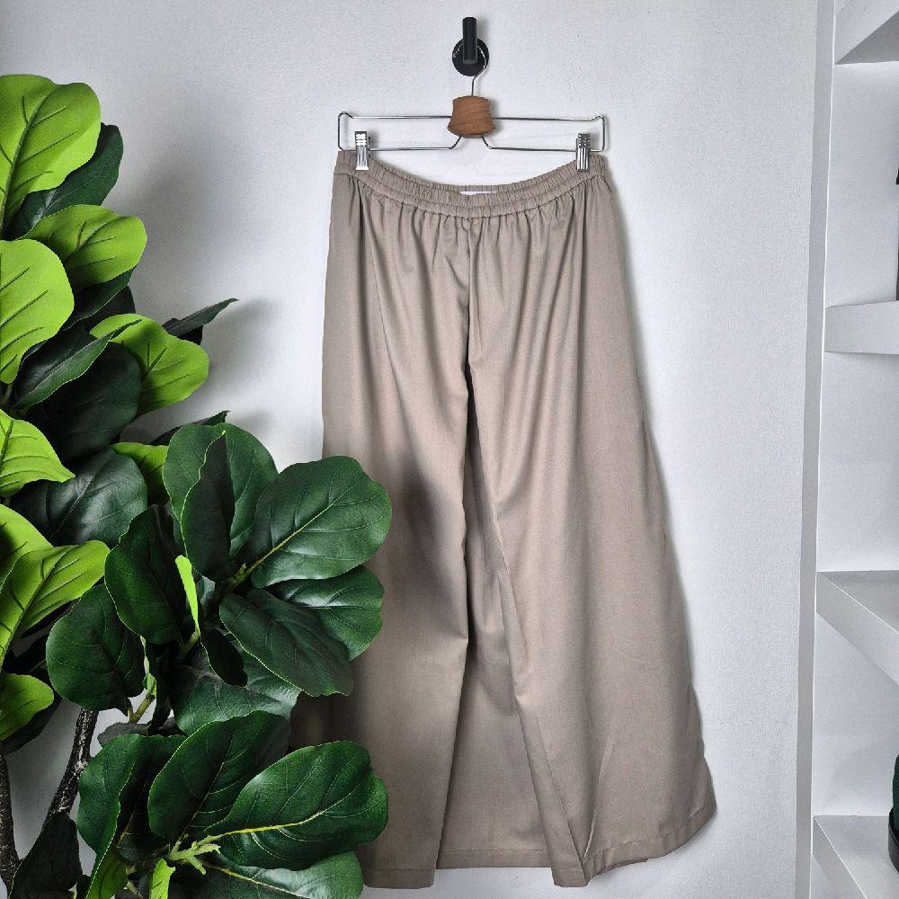 RaiSa Maxi Skirt in Premium Cotton with Right and Left Inner Pocket