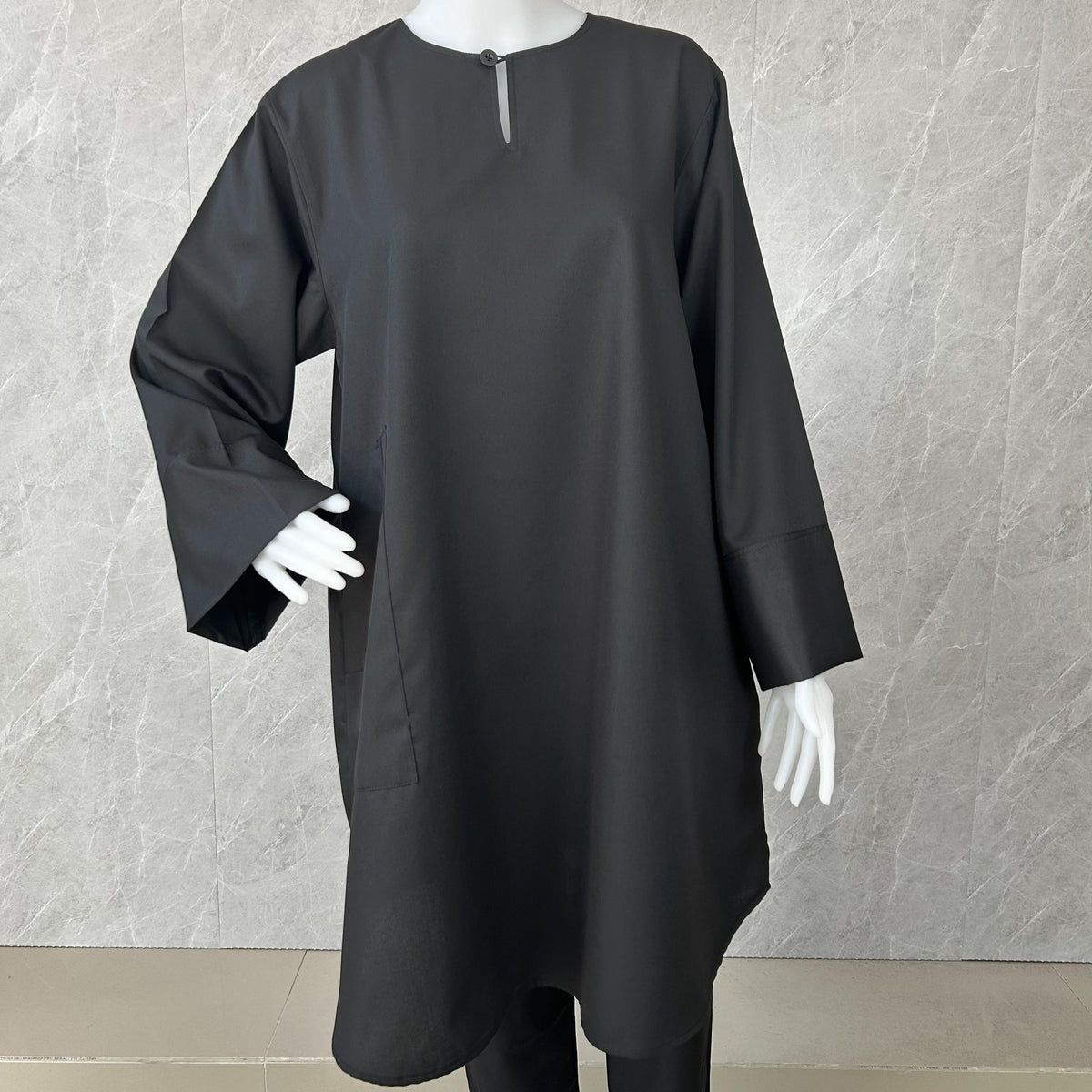 RaiSa Tunic in Premium Cotton with Right Outer Pocket and Left Inner Pocket in Radiant Colours