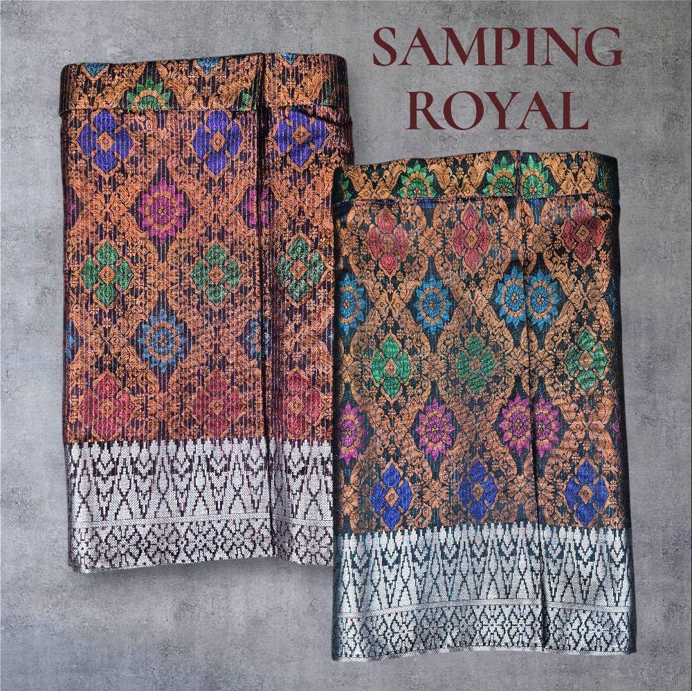 Samping Songket Instant with Velcro for Men - Royal Series