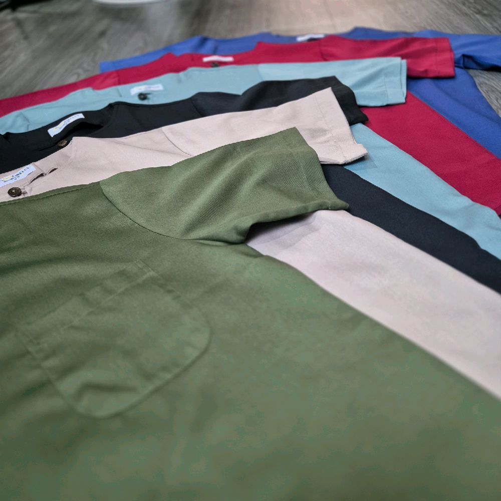 Short Sleeved Kurta Casual Collection in Premium Cotton
