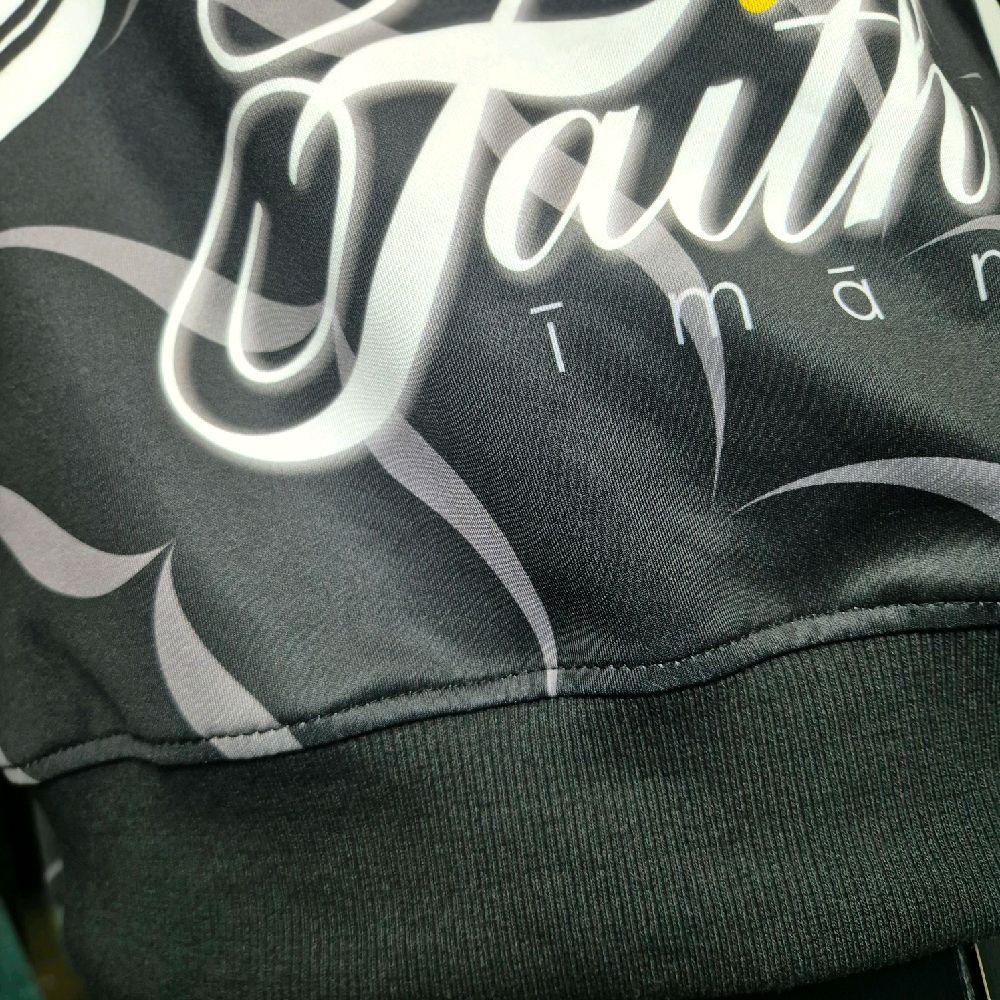 The "Keffiyeh" Sweatshirt Collection - Long Sleeved in Black and White