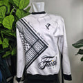 The "Keffiyeh" Sweatshirt Collection - Long Sleeved in Black and White