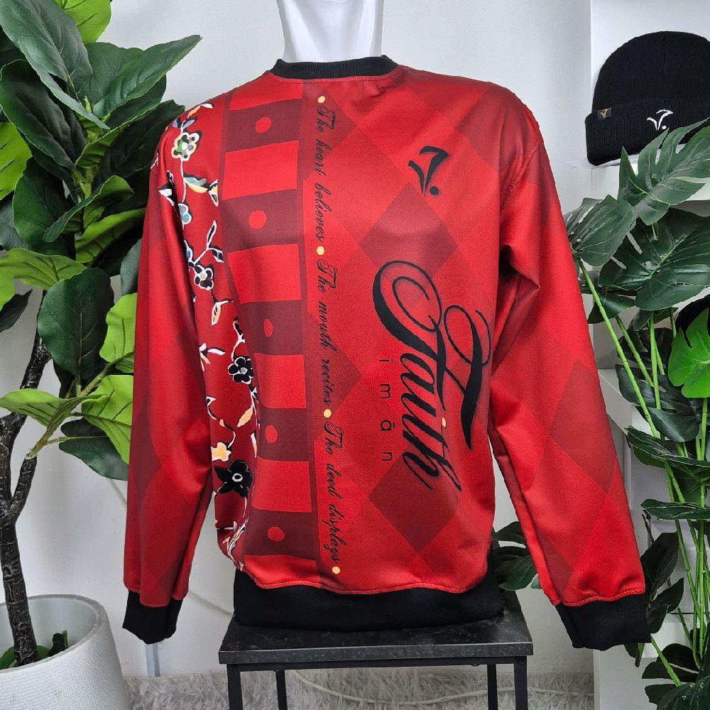 The "Red Carpet of Nabawi" Sweatshirt Collection - Long Sleeved
