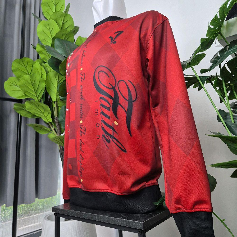 The "Red Carpet of Nabawi" Sweatshirt Collection - Long Sleeved