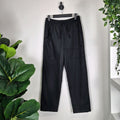 Ankle Pants in Premium Cotton with Drawstring and Right and Left Pocket