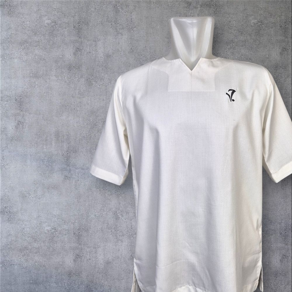 V-Neck Kurta Casual Collection in Premium Cotton - Bag 1