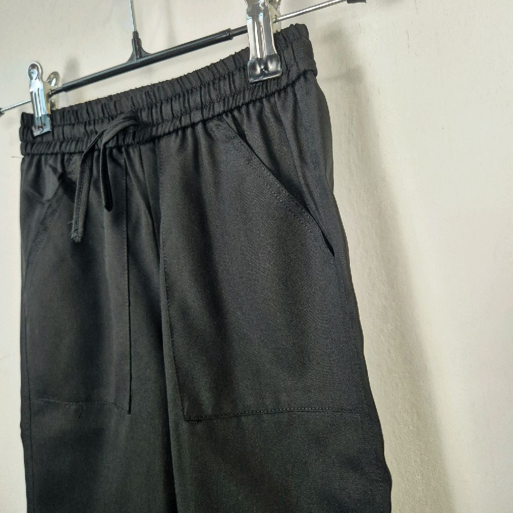Boys' Relaxed Pants in Premium Cotton with Drawstring and Right and Left Pocket