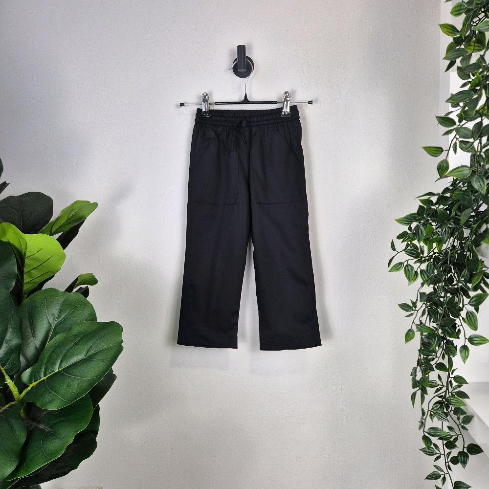 Boys' Relaxed Pants in Premium Cotton with Drawstring and Right and Left Pocket