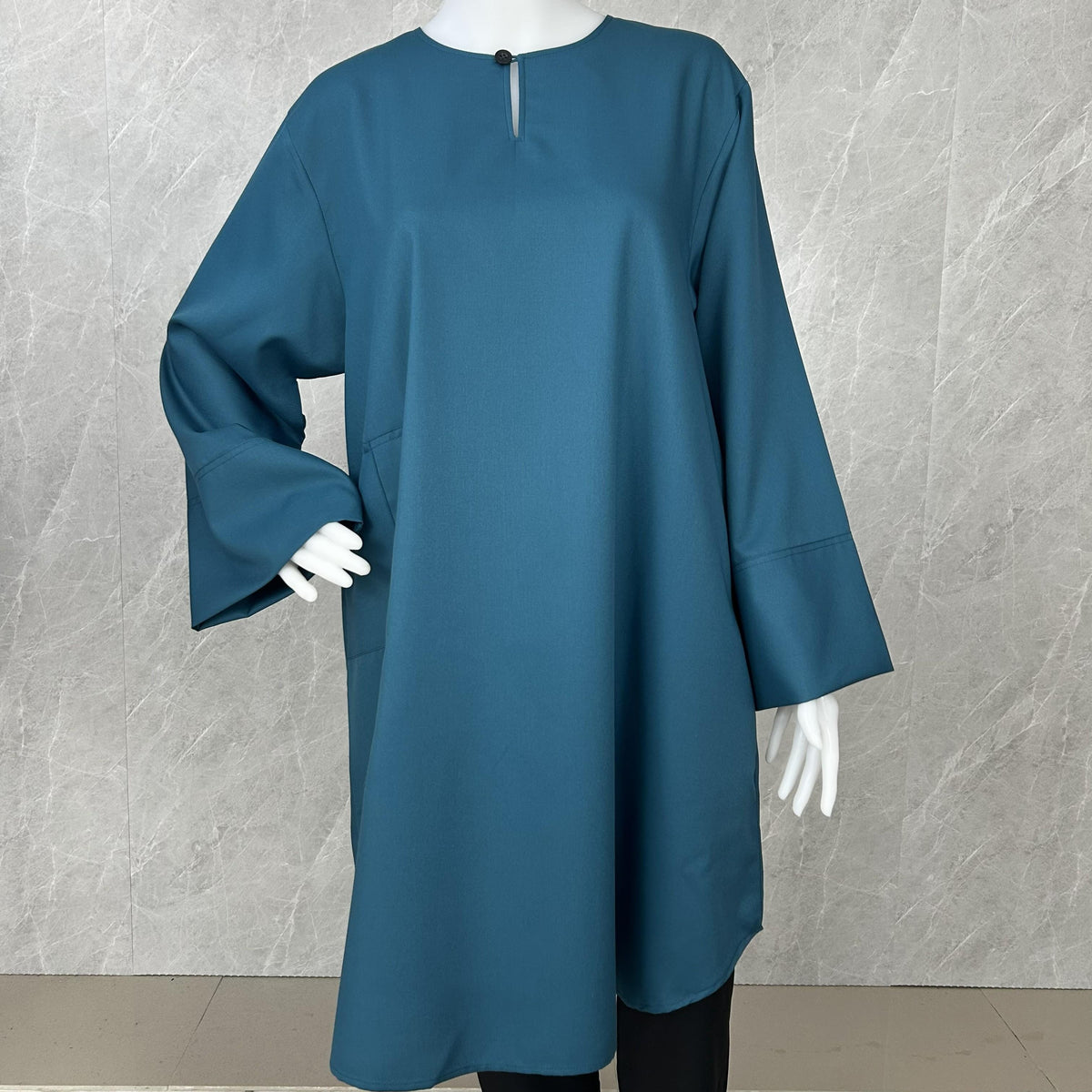 RaiSa Tunic in Premium Cotton with Right Outer Pocket and Left Inner Pocket in Radiant Colours
